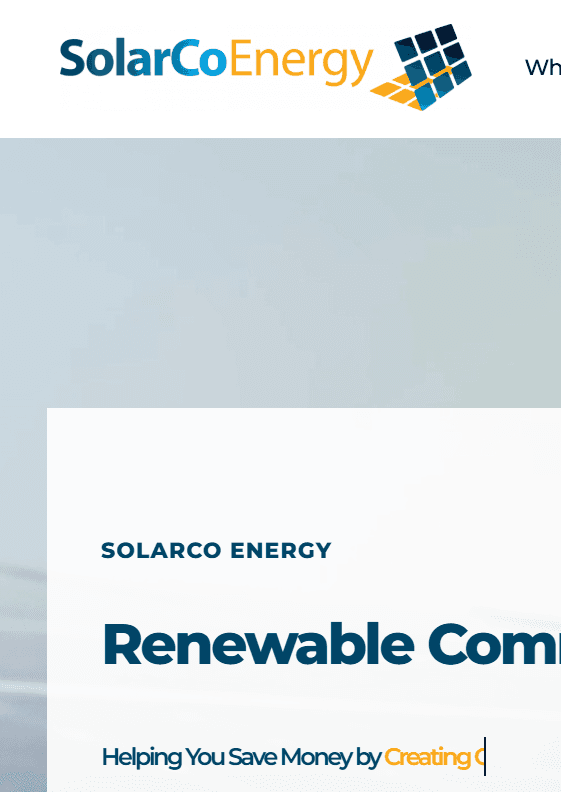 SolarCo Energy - Solar Solutions
