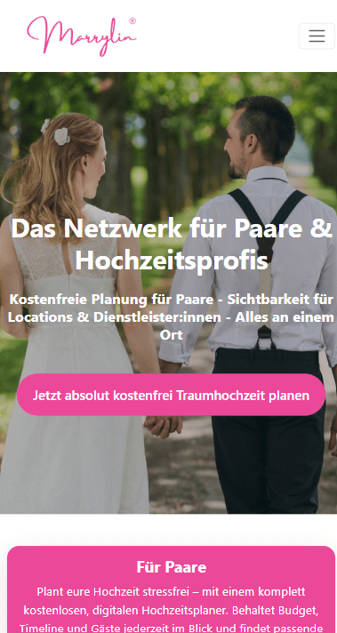 Marrylin - Wedding Planning Platform